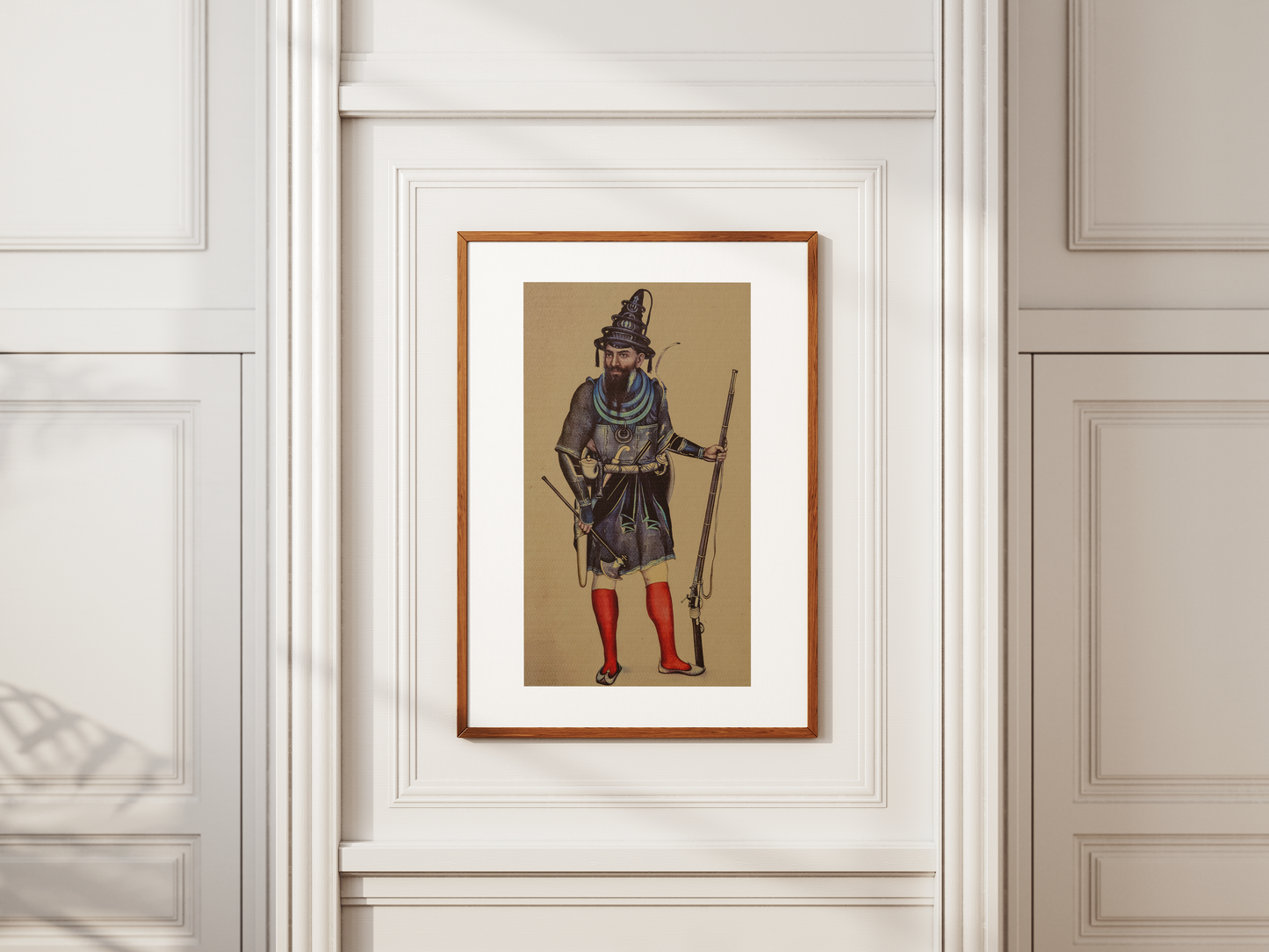 The ‘textbook’ Akali Nihang fully armed and ‘tyar bar tyar’