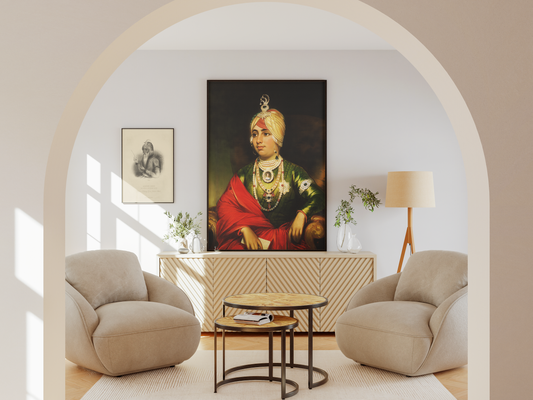 Portrait of Maharaja Duleep Singh(Restored) in Ceremonial Dress (circa 1852–53)