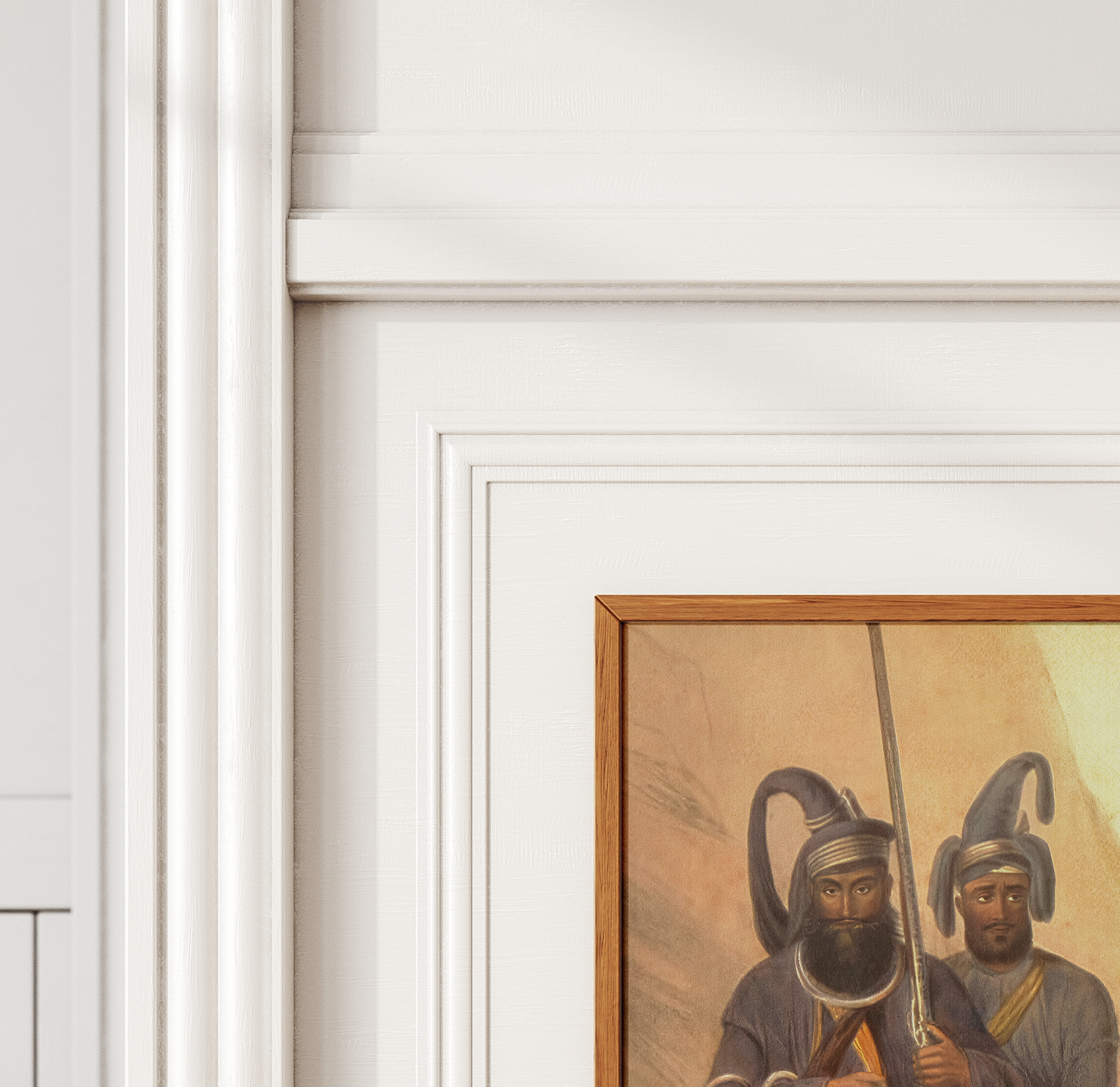 "Akalees",Portraits of the Princes and People of India, by Emily Eden, 1844.