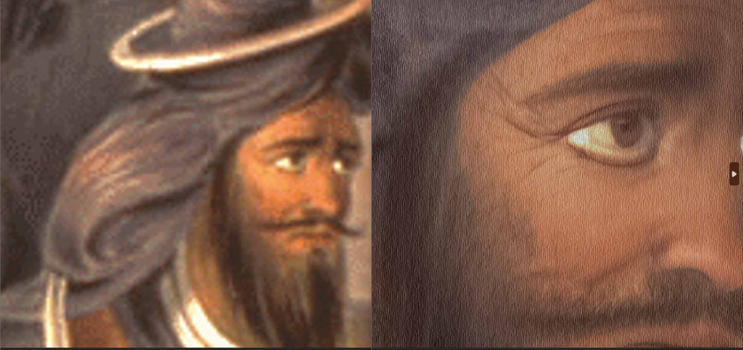 "Akalees",Portraits of the Princes and People of India, by Emily Eden, 1844.