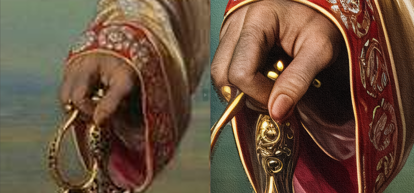 Royal Collection Oil Painting of Duleep Singh(Restored) Commissioned by Queen Victoria.