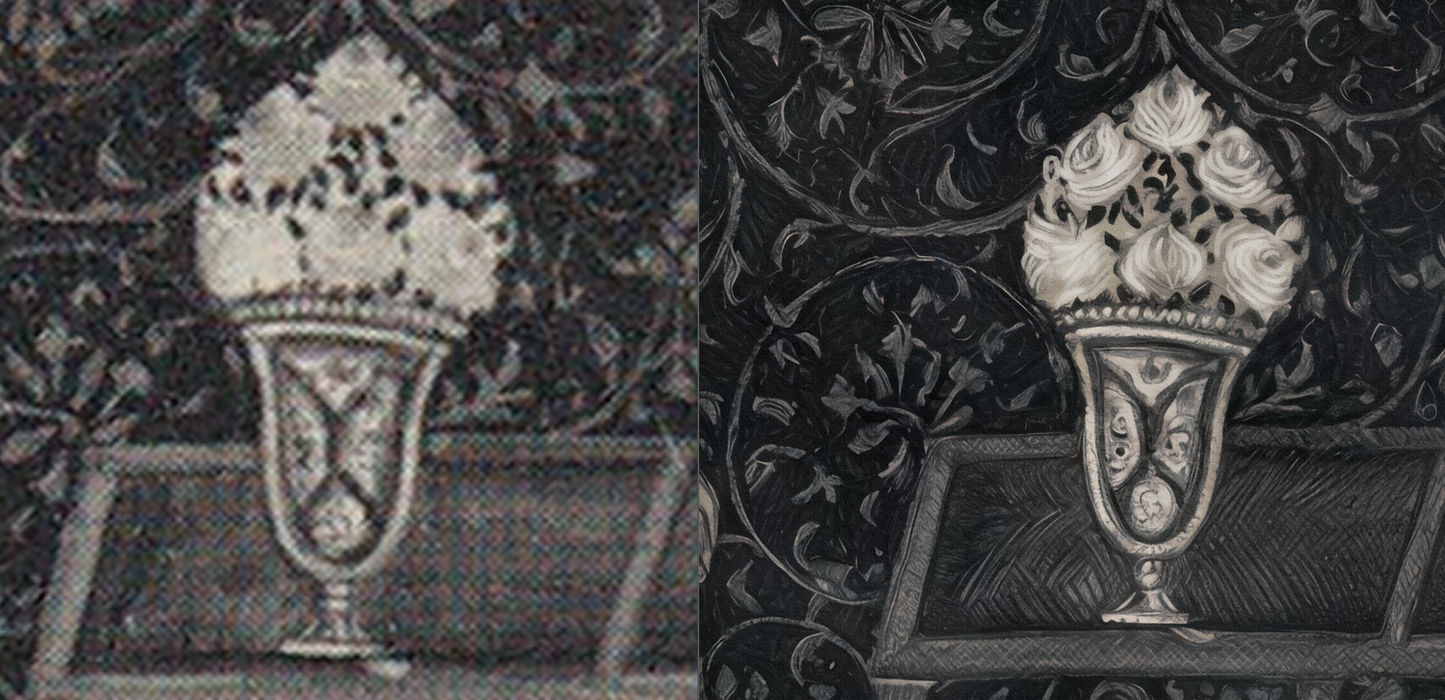 Extremely Rare Find - Maharaja Duleep Singh in Darbar (Style of Hasan al-Din, c.1843) (Restored Exclusively on Prometheus Mythos)