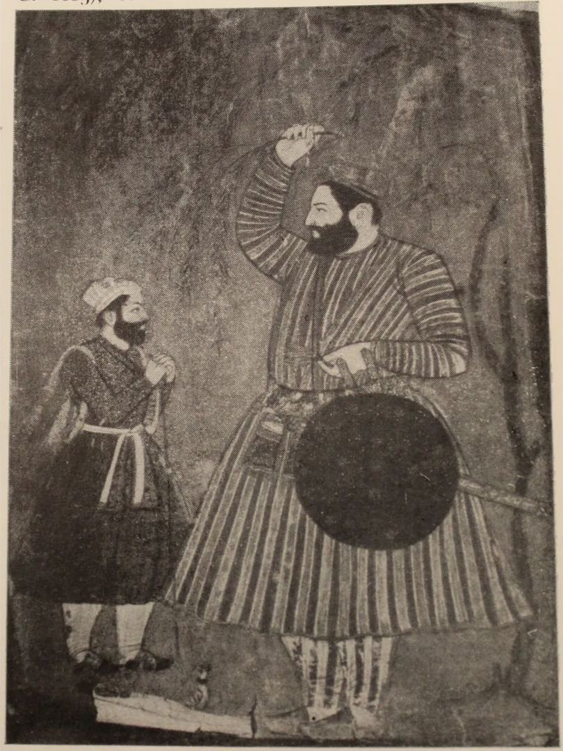 Guru Hargobind Sahib Under a Willow Tree | Old Heritage Restoration