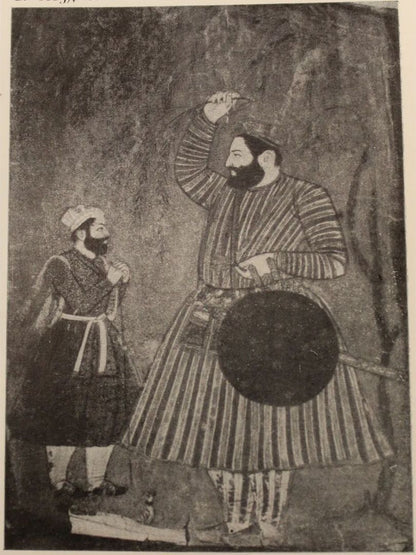 Guru Hargobind Sahib Under a Willow Tree | Old Heritage Restoration