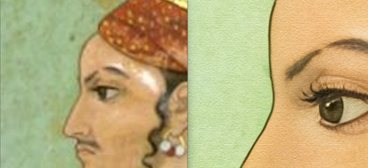 Guru Gobind Singh Miniature Painting (Restored) – Rare Contemporary Sikh Artwork (Bhai Rupa Collection)