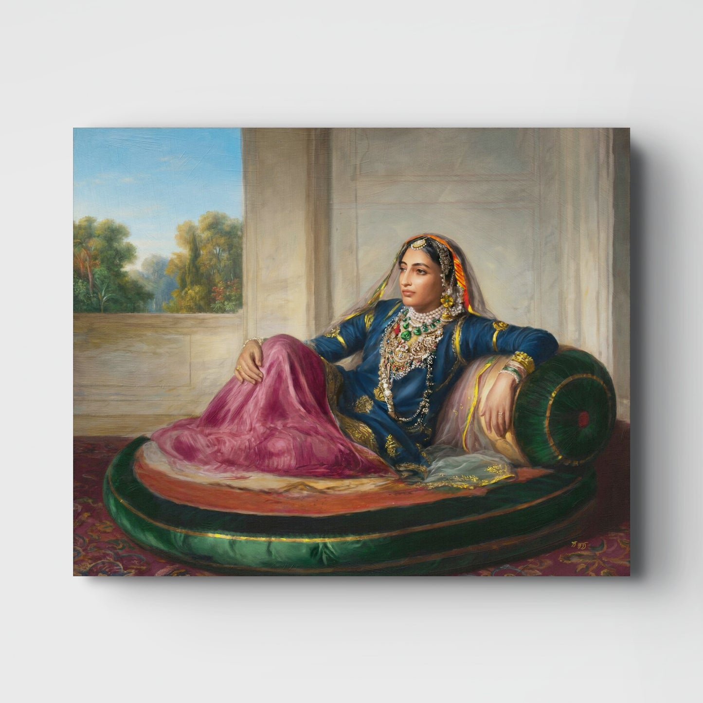 Maharani Jind Kaur – Prometheus Original | Sikh Art Print | Sikh History