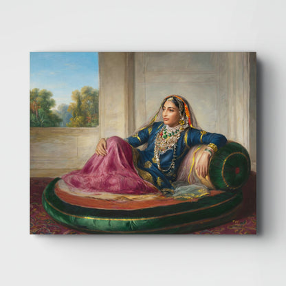 Maharani Jind Kaur – Prometheus Original | Sikh Art Print | Sikh History