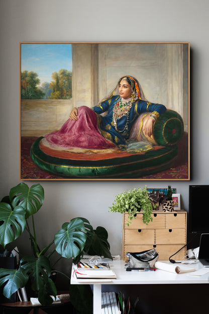 Maharani Jind Kaur – Prometheus Original | Sikh Art Print | Sikh History