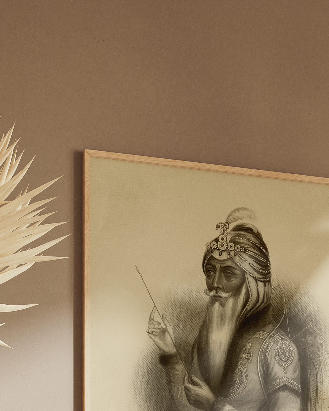 Maharaja Ranjit Singh from Gallery of Historical Portraits (c.1880)