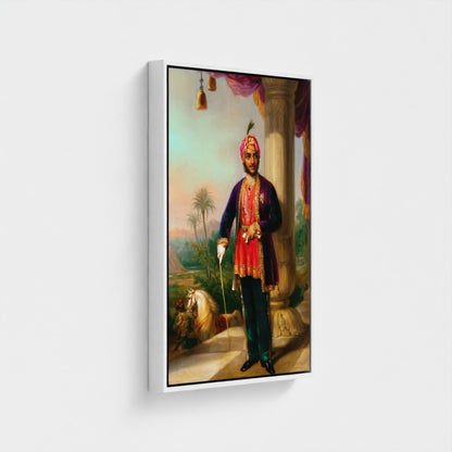 Maharaja Duleep Singh Oil Painting – 19th Century Portrait | Prometheus Old Heritage Restoration