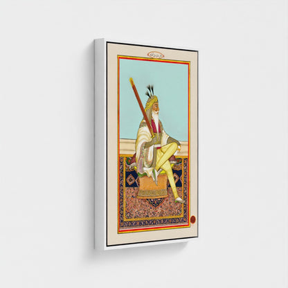 Painting of Hari Singh Nalwa by Hasan al-Din (ca. 1845–1850) – Restored Sikh Empire Artwork