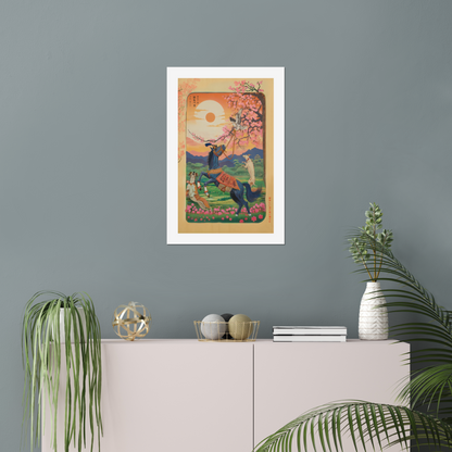 Guru Gobind Singh Ji, Neela, Rustum, Saluki, Sikh art, USA Sikh art buyers, Sikh canvas, Sikh paper print, Sikh legacy animals, Sikh companion painting, unframed Sikh art, Sikh wall print, warrior Sikh horse, Sikh hunting hounds, Guru legacy, Sikh hero art.