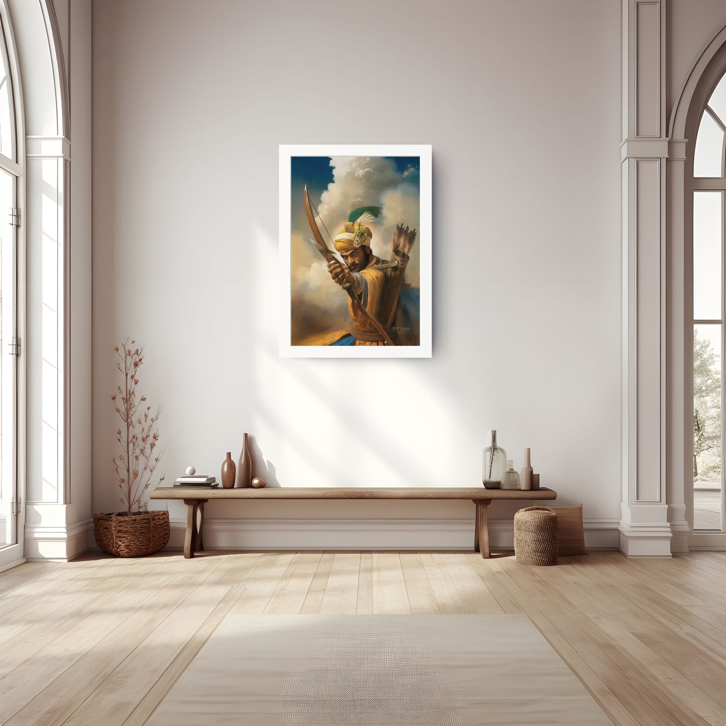 Gobind Rai – The Archetypal King | Sikh Warrior Art Print