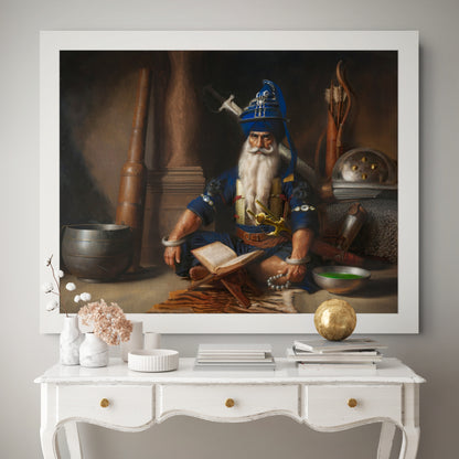Baba Deep Singh Ji – Amar Mahakaal | Sikh Spiritual Warrior Print