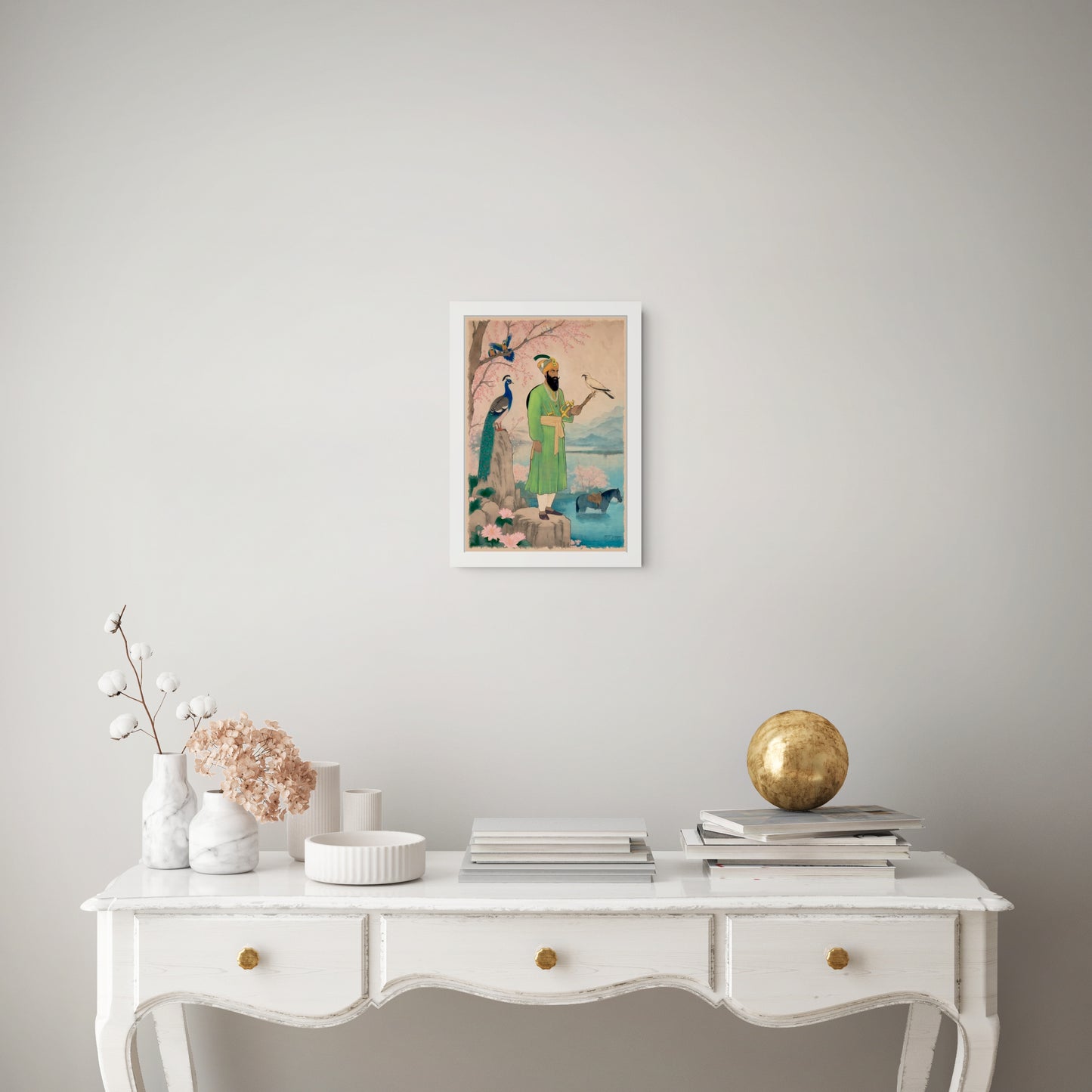 Guru Gobind Singh Ji – Baagh-o-Bulbul Ka Ishq | Poetic Sikh Wall Art