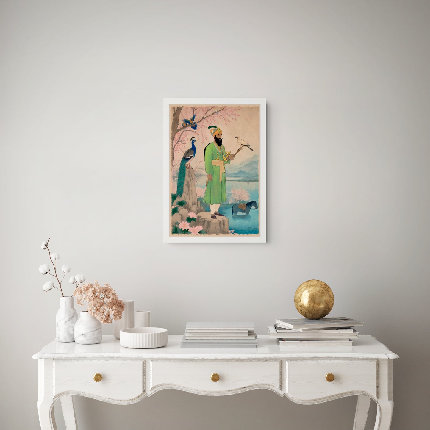 Guru Gobind Singh Ji – Baagh-o-Bulbul Ka Ishq | Poetic Sikh Wall Art