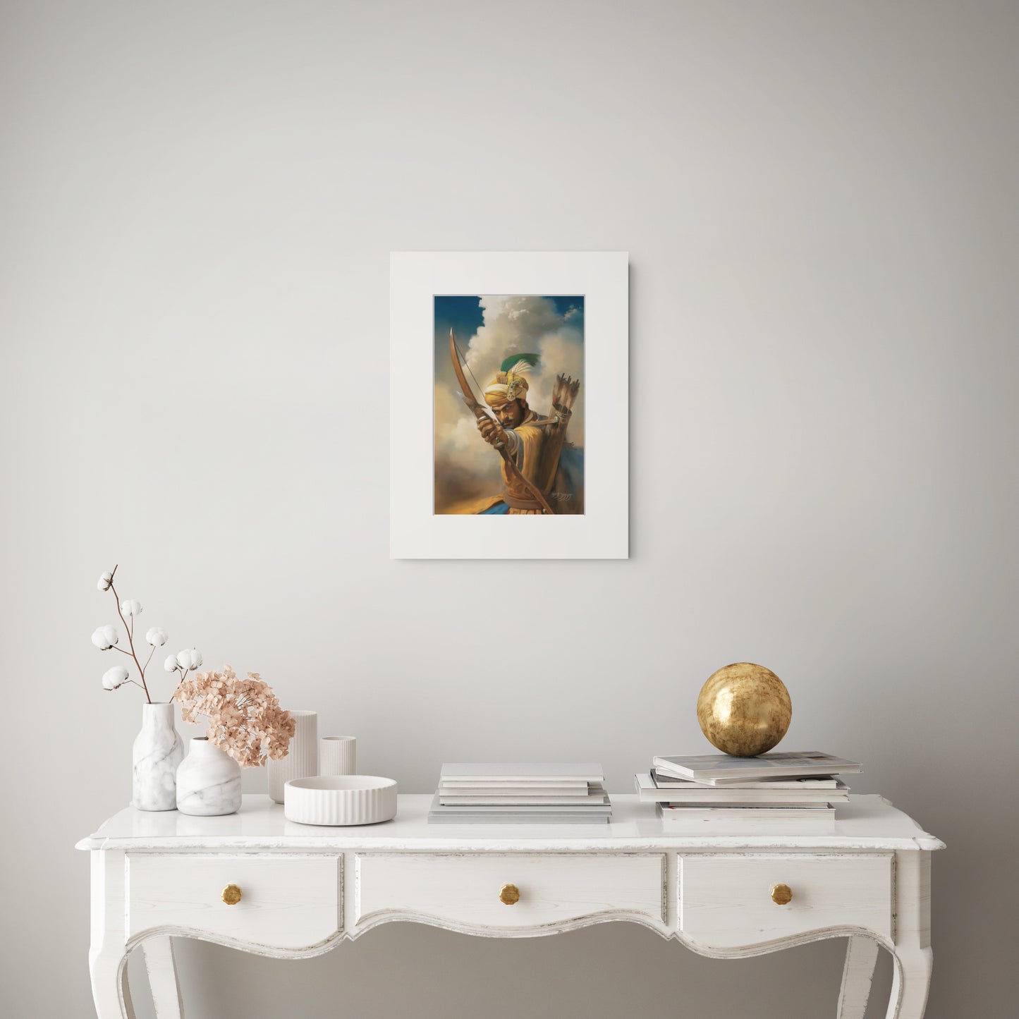 Gobind Rai – The Archetypal King | Sikh Warrior Art Print