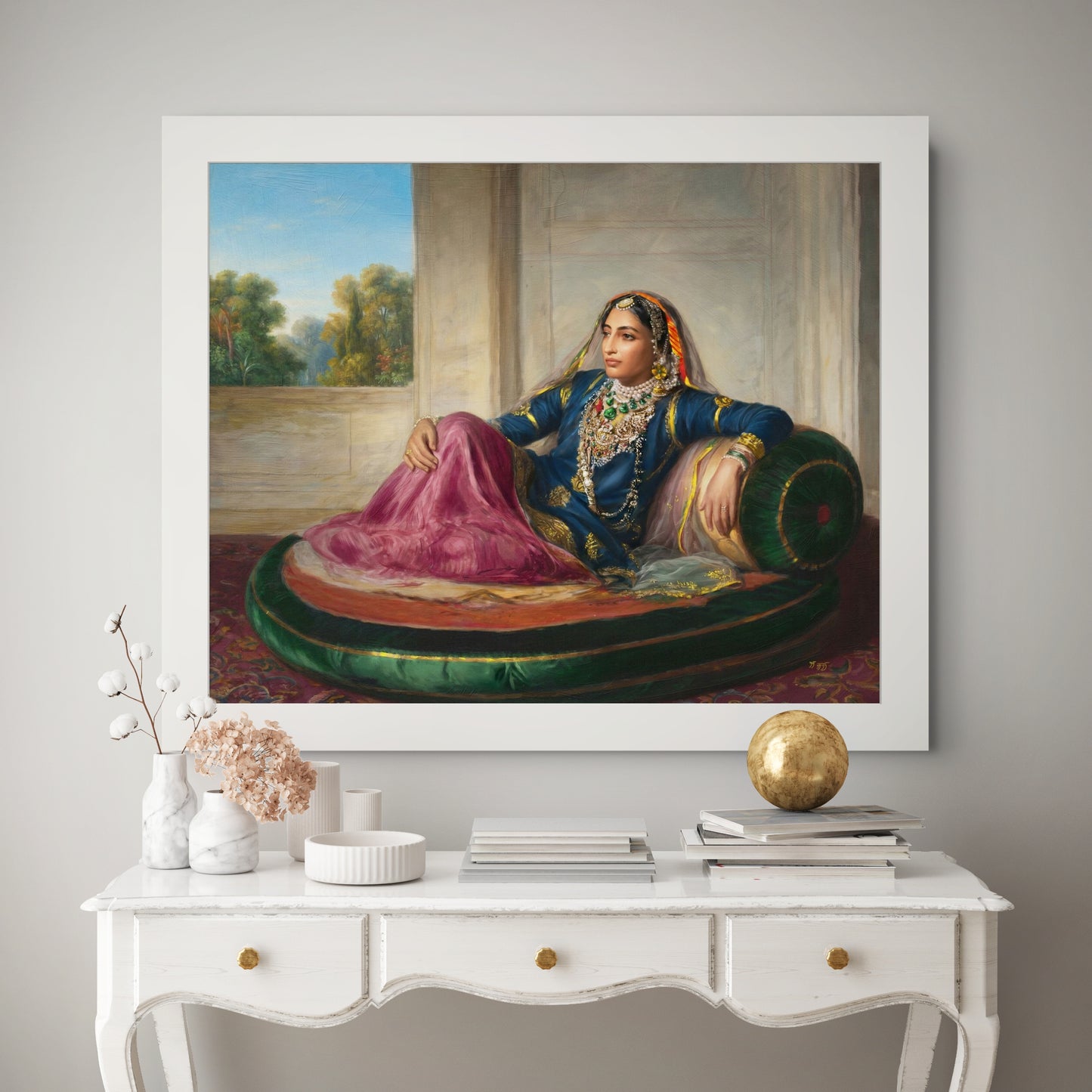 Maharani Jind Kaur – Prometheus Original | Sikh Art Print | Sikh History