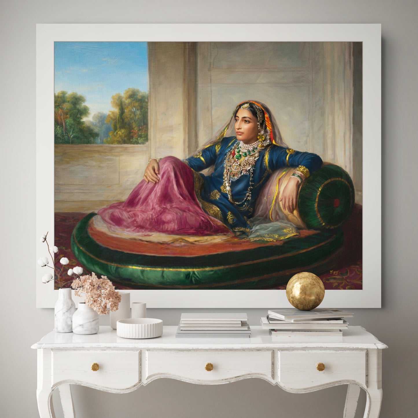 Maharani Jind Kaur – Prometheus Original | Sikh Art Print | Sikh History