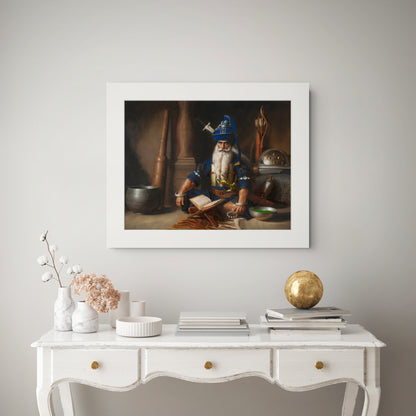 Baba Deep Singh Ji – Amar Mahakaal | Sikh Spiritual Warrior Print