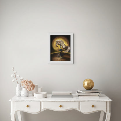 The Divine Feminine – Sikh Painting of Mata Sahib Kaur Ji
