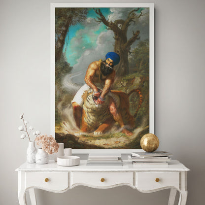 Hari Singh Nalwa – Sikh General Baaghmaar Wall Art