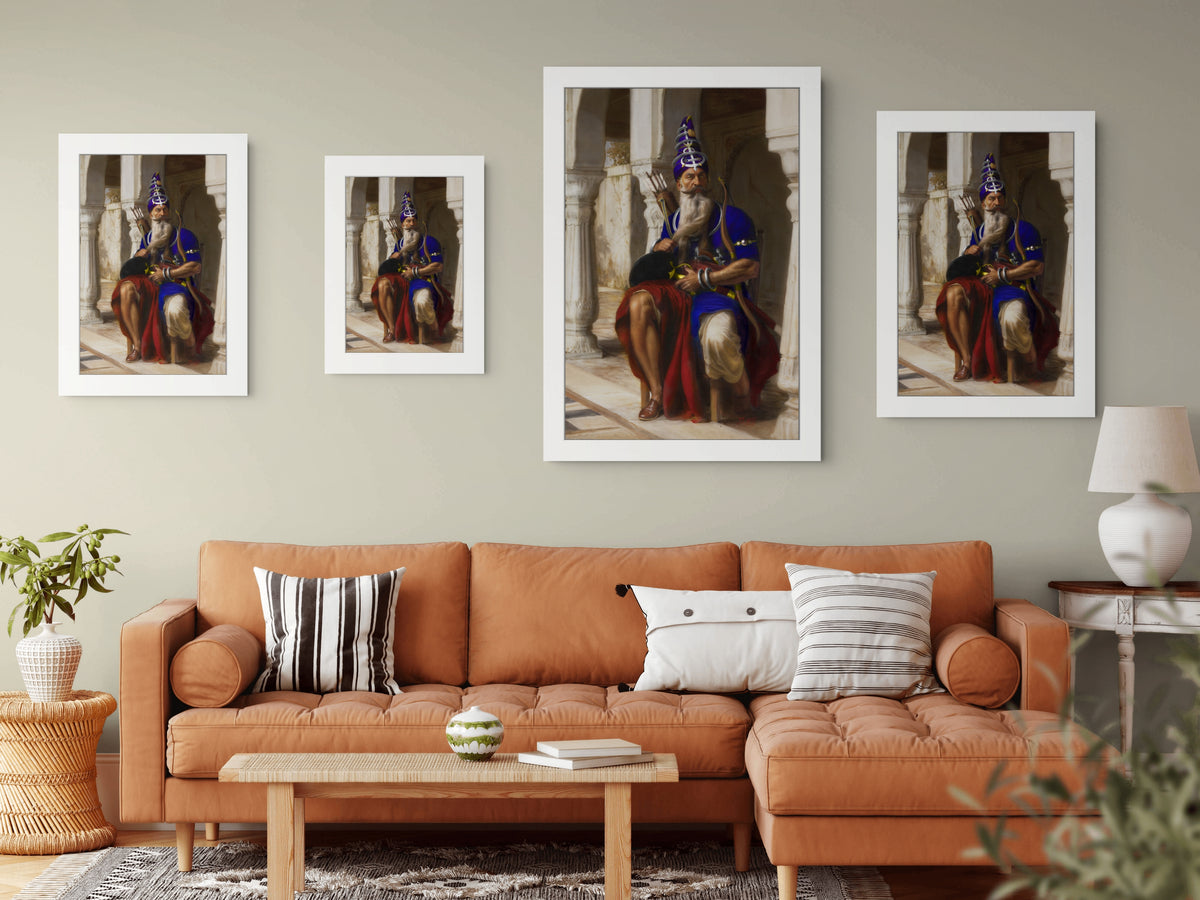 Akaali Phoola Singh Sikh Art – Prometheus Original | Khalsa Raj Heritage Painting
