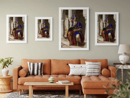 Akaali Phoola Singh Sikh Art – Prometheus Original | Khalsa Raj Heritage Painting