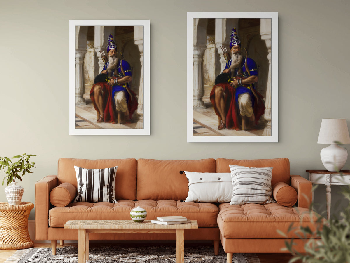 Akaali Phoola Singh Sikh Art – Prometheus Original | Khalsa Raj Heritage Painting
