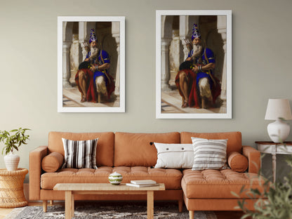 Akaali Phoola Singh Sikh Art – Prometheus Original | Khalsa Raj Heritage Painting