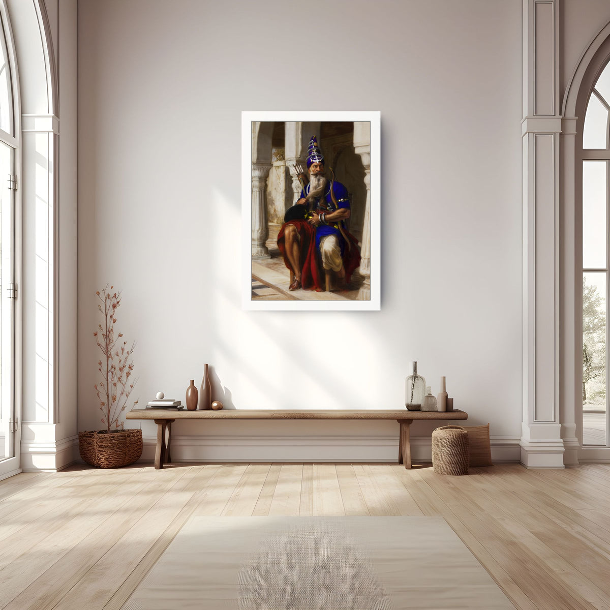 Akaali Phoola Singh Sikh Art – Prometheus Original | Khalsa Raj Heritage Painting
