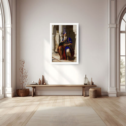 Akaali Phoola Singh Sikh Art – Prometheus Original | Khalsa Raj Heritage Painting