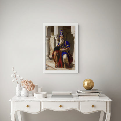 Akaali Phoola Singh Sikh Art – Prometheus Original | Khalsa Raj Heritage Painting